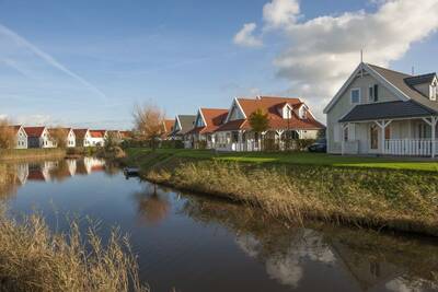 Vakantiehuizen aan het water op Roompot Vakantiepark Aquadelta