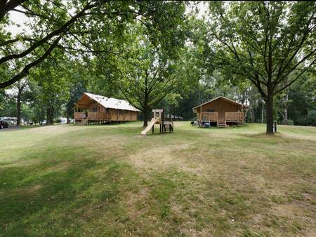 Safaritenten op vakantiepark Beeksebergen Lake Resort Beekse Bergen
