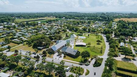 Luchtfoto van vakantiepark De Klepperstee