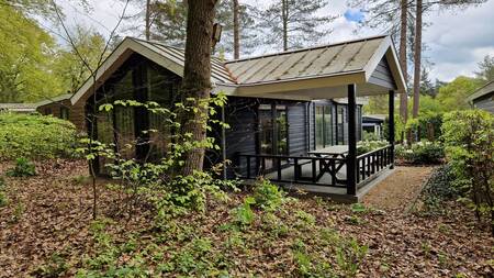 Vrijstaande vakantiewoning met overdekte veranda op vakantiepark De Thijmse Berg