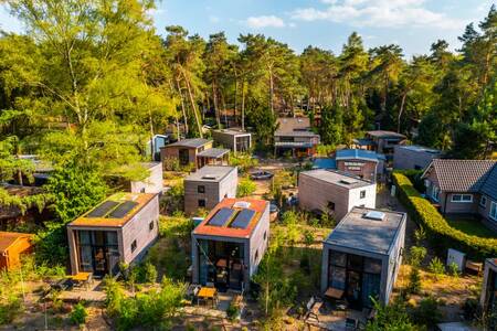 Accommodaties op EuroParcs Beekbergen in de herfst