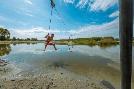 Waterpret in recreatiegebied Geestmerambacht nabij Europarcs EuroParcs Molengroet