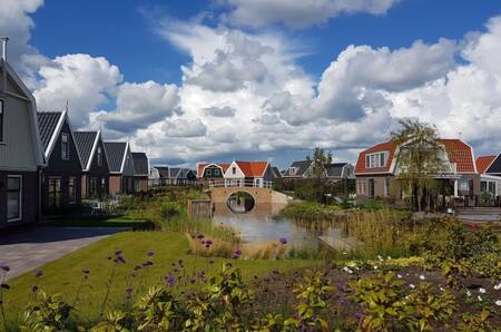 Vakantiehuizen in Oud Amsterdamse stijl op vakantiepark EuroParcs Poort van Amsterdam