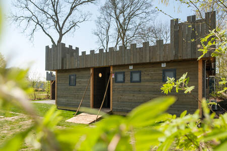 Kasteel Uylenburght accommodatie voor 10 personen op Kampeerdorp de Zandstuve