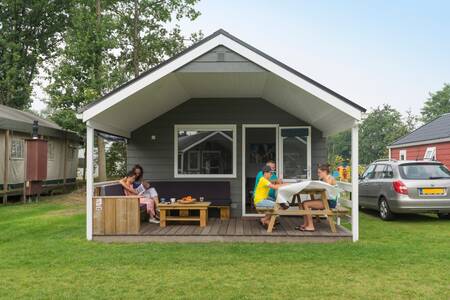 Verandachalet accommodatie op vakantiepark Kampeerdorp de Zandstuve