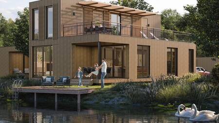Impressie van een vrijstaande vakantiewoning op Landal De Wedderplassen