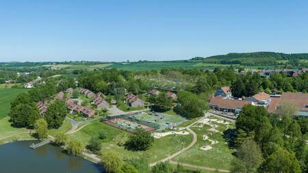 Luchtfoto van vakantiepark Landal Hoog Vaals