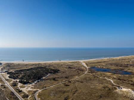 Luchtfoto van de duinen nabij Landal Résidence Westduin