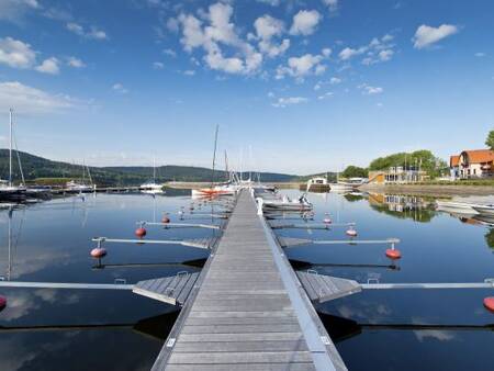 Jachthaven nabij vakantiepark Landal Waterpark Marina Lipno