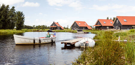 Vakantiehuizen aan het water op vakantiepark RCN de Potten