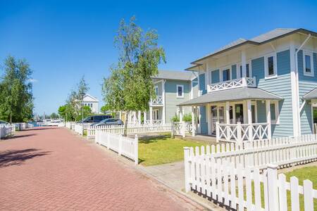 Vakantiehuizen in een gezellige straat op vakantiepark Roompot Cape Helius