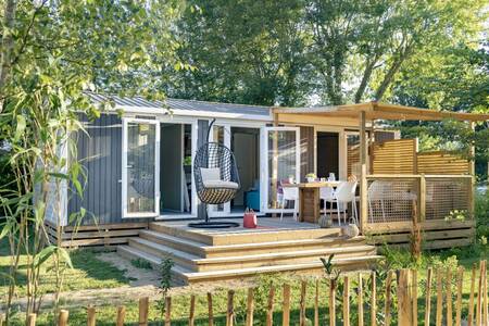 Chalet met veranda op vakantiepark Roompot Deux Fontaines