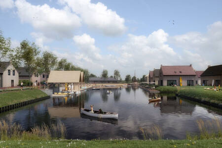 Vakantiehuizen aan het water op vakantiepark Roompot Park Veerse Kreek