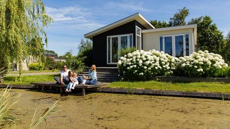 Vrijstaand lodge type Deluxe 4 personen op vakantiepark Topparken Parc de IJsselhoeve