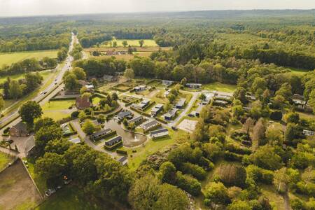 vakantiepark in de bossen bij Holten