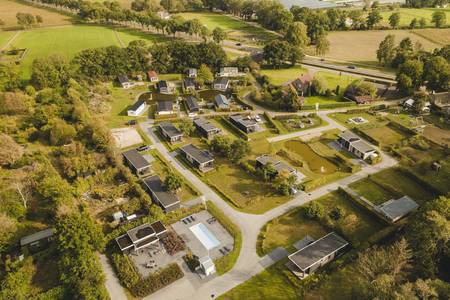 Luchtfoto van vakantiepark Buitenplaats Holten