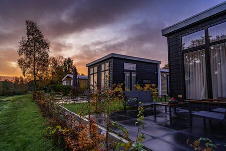 Vakantiehuizen "River Cabin" met hottub op vakantiepark Mölke